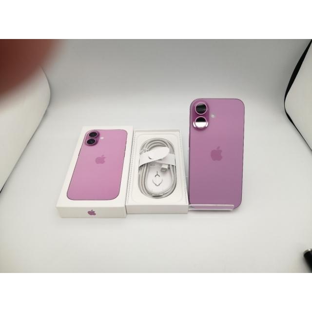 中古】Apple 国内版 【SIMフリー】 iPhone 16 128GB ピンク MYDT3J/A