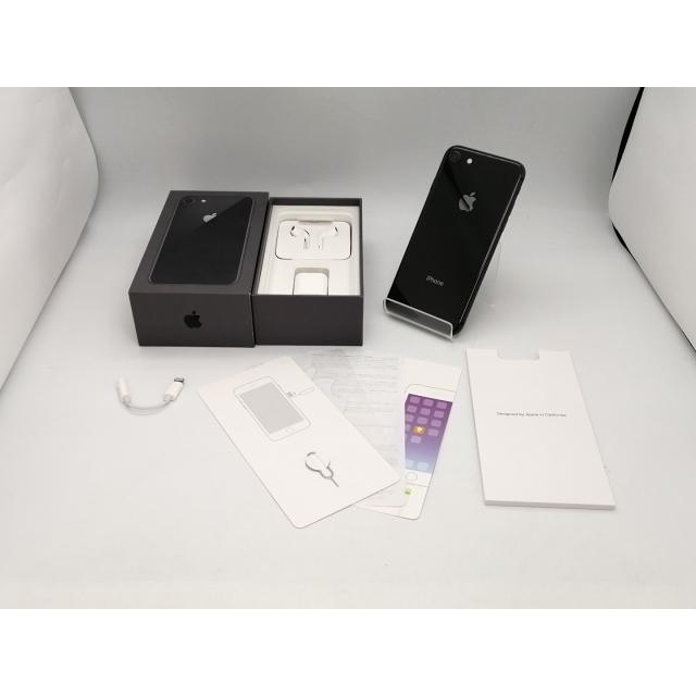 中古】Apple docomo 【SIMロック解除済み】 iPhone 8 64GB スペース