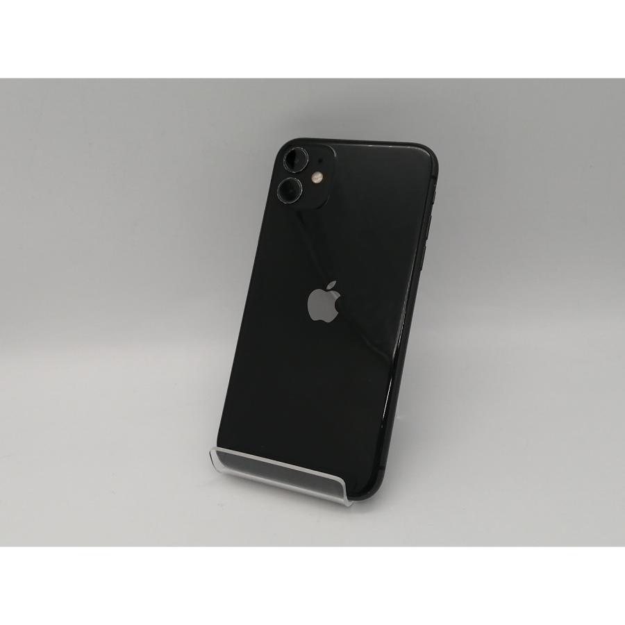 中古】Apple SoftBank 【SIMロック解除済み】 iPhone 11 64GB ブラック