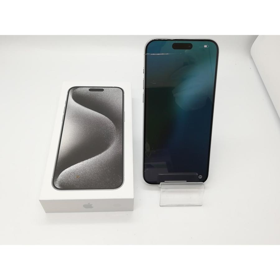 中古】Apple 国内版 【SIMフリー】 iPhone 15 Pro Max 512GB ホワイト