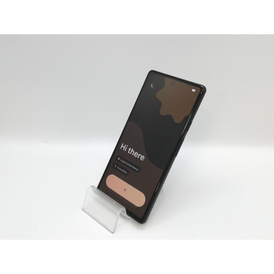 中古】Google au 【SIMフリー】 Pixel 6a チャコール 6GB 128GB GB17L