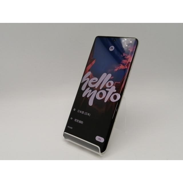中古】MOTOROLA SoftBank 【SIMフリー】 motorola edge 50s pro バニラ