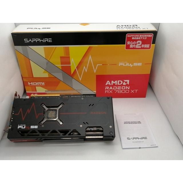 中古】SAPPHIRE PULSE Radeon RX 7800 XT GAMING 16GB GDDR6 RX7800XT