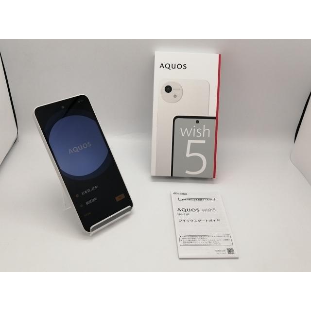 未使用】SHARP docomo 【SIMフリー】 AQUOS wish5 ユキ 4GB 64GB SH