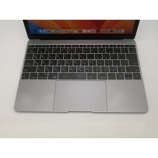 中古】Apple MacBook 12インチ CTO (Mid 2017) スペースグレイ Core i5