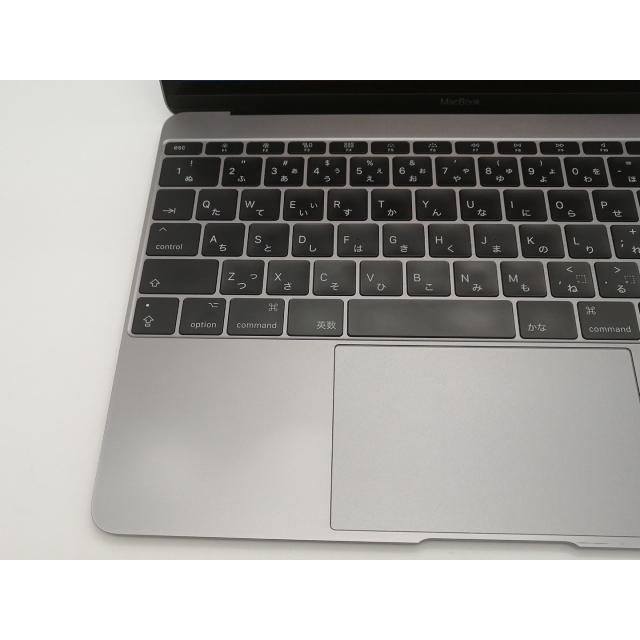 中古】Apple MacBook 12インチ CTO (Mid 2017) スペースグレイ Core i5