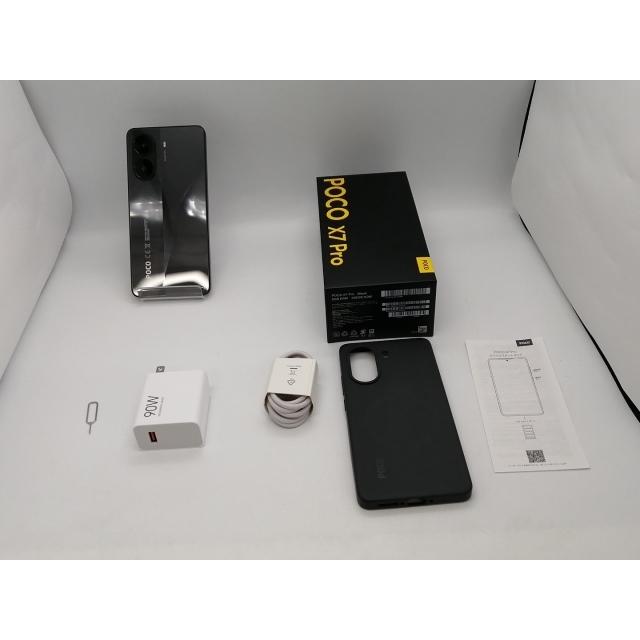 中古】Xiaomi 国内版 【SIMフリー】 Poco X7 Pro ブラック 8GB 256GB