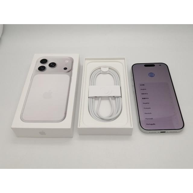 中古】Apple 国内版 【SIMフリー】 iPhone 17 Pro 1TB シルバー MG8D4J