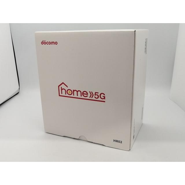 未使用】SHARP docomo 【SIMフリー】 home 5G HR02 [ダークグレー