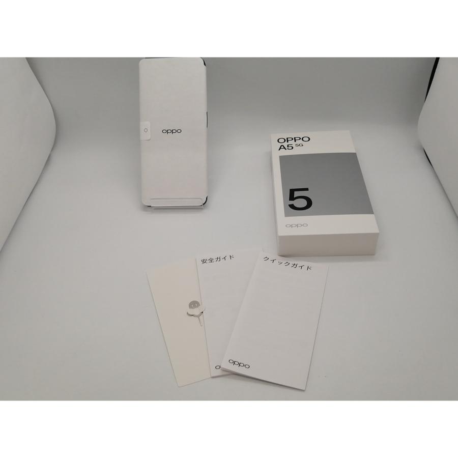 未使用】Oppo au 【SIMフリー】 OPPO A5 5G 4GB 128GB グリーン OPG06