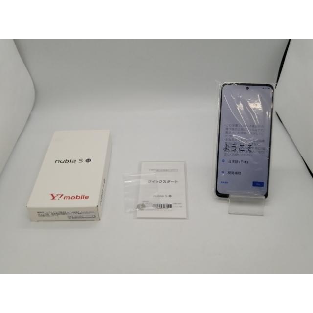 未使用】ZTE ymobile 【SIMフリー】 nubia S 5G 4GB 128GB ホワイト