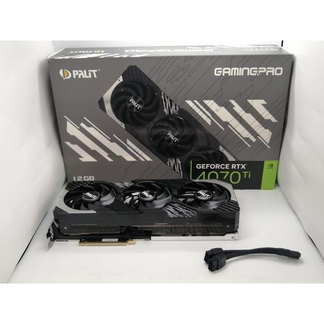 【中古】Palit NED407T019K9-1043A  (GeForce RTX 4070 Ti GamingPro 12GB)  RTX4070Ti/12GB (GDDR6X)【広島本通】保証期間１週間の画像