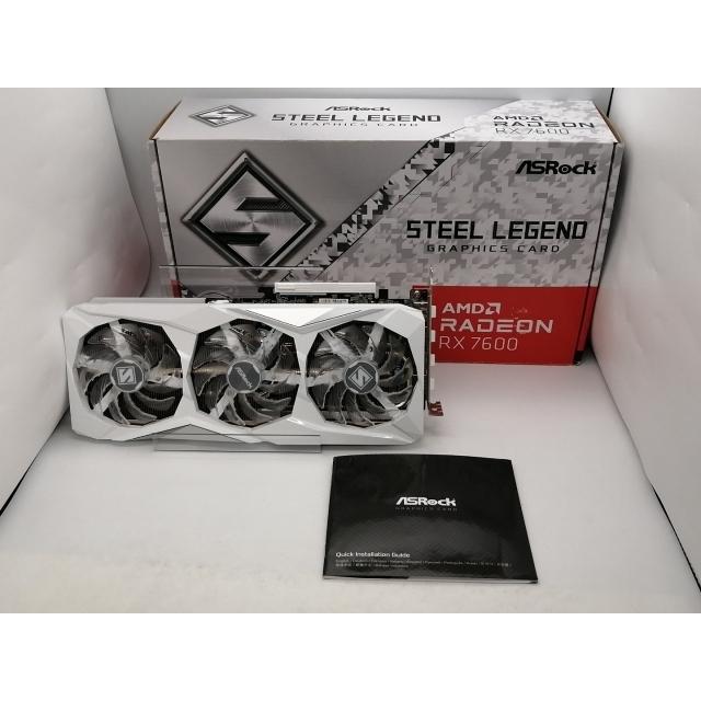 中古】ASRock Radeon RX 7600 Steel Legend 8GB OC RX7600/8GB(GDDR6