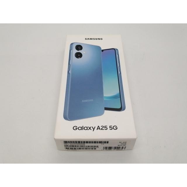 未使用】SAMSUNG docomo 【SIMフリー】 Galaxy A25 5G ブルー 4GB 64GB 