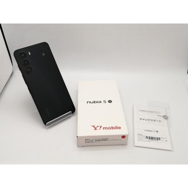 中古】ZTE ymobile 【SIMフリー】 nubia S 5G 4GB 128GB ブラック