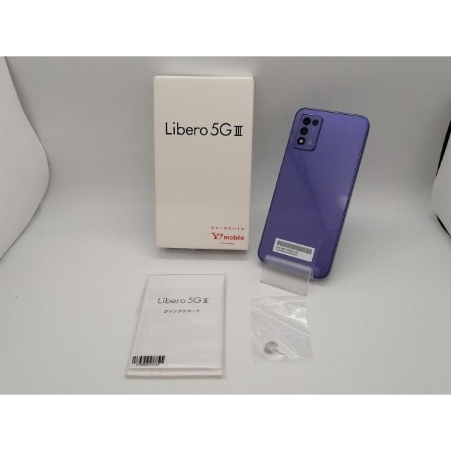 中古】ZTE ymobile 【SIMフリー】 Libero 5G III 4GB 64GB パープル