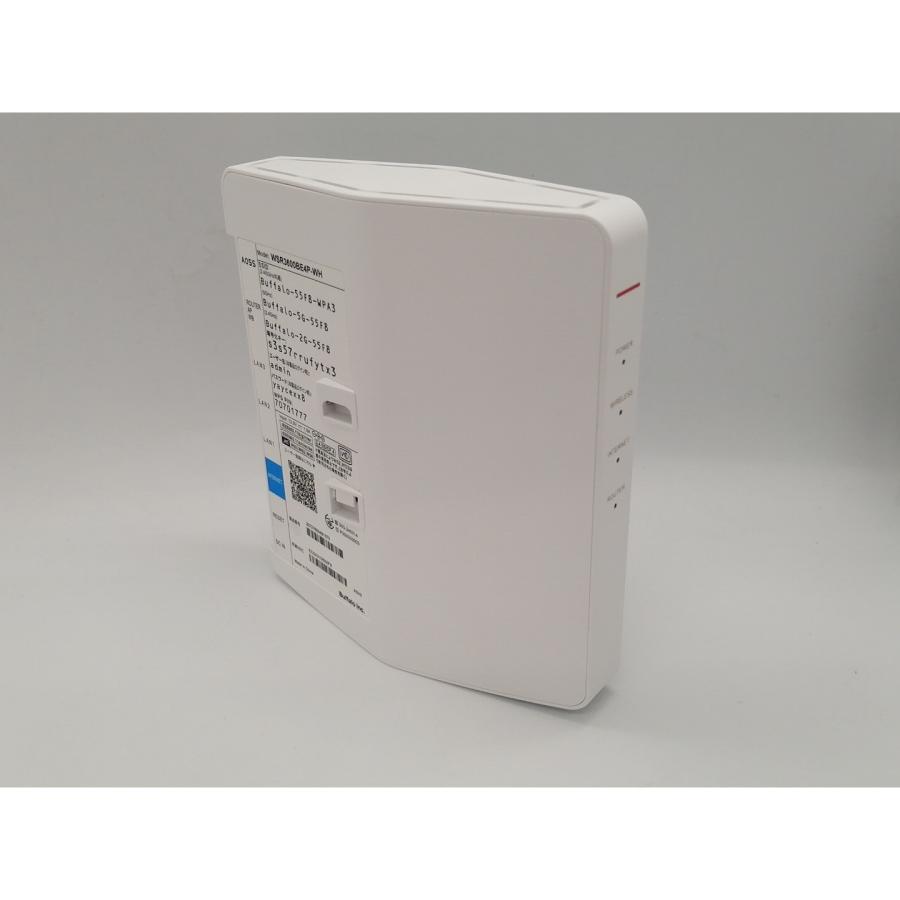 中古】BUFFALO AirStation WSR3600BE4P-WH [ホワイト] Wi-Fi7(11be