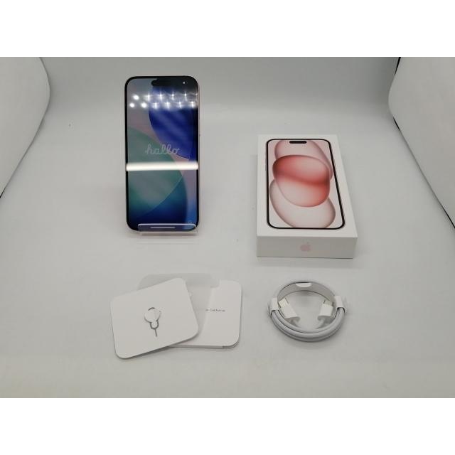 中古】Apple 国内版 【SIMフリー】 iPhone 15 Plus 256GB ピンク