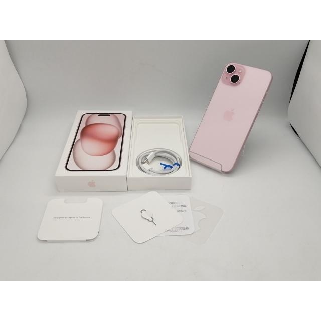 【中古】Apple 国内版 【SIMフリー】 iPhone 15 Plus 256GB ピンク MU0H3J/A【福岡筑紫】保証期間１ヶ月【ランクA】の画像