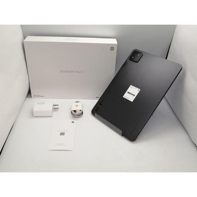 中古】Xiaomi 国内版 【Wi-Fi】 Xiaomi Pad 7 グレー 【Snapdragon 7+ 