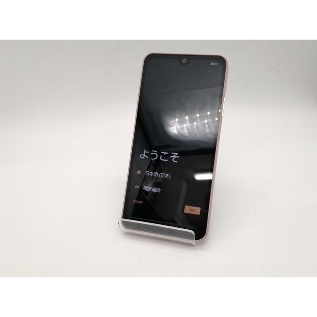 中古】SHARP ymobile 【SIMフリー】 AQUOS wish3 ピンク 4GB 64GB
