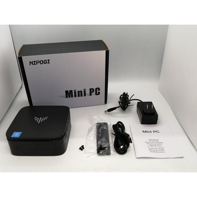 中古】NiPoGi Mini PC AK1PLUS 【Intel N97 16G 512G(SSD) 1GbE WiFi