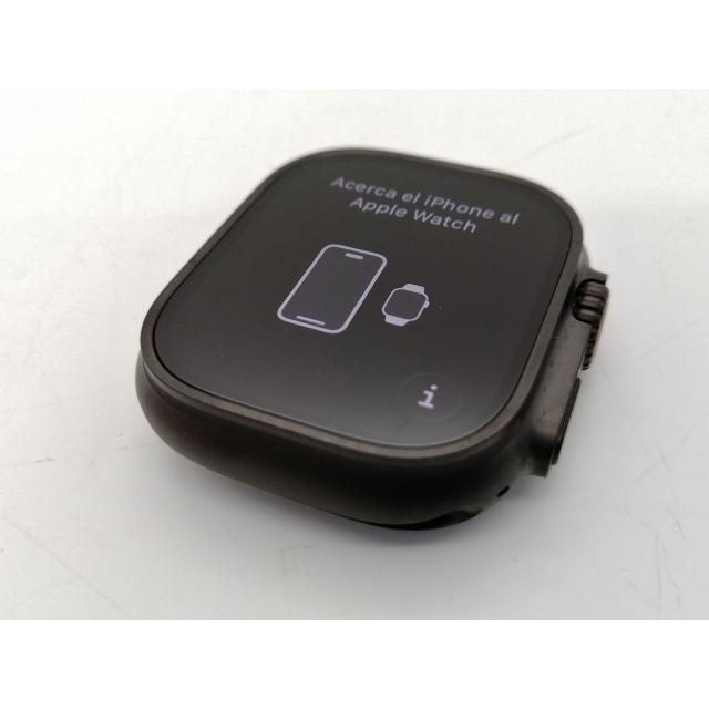 【中古】Apple Watch Ultra3 49mm Cellular ブラックチタニウムケース/ブラックチタニウムミラネーゼループM MF1Q4J/A【広島本通】保証期間１ヶ月【ランクA】の画像