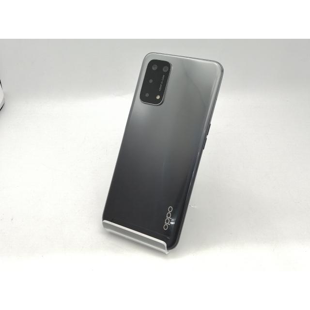 中古】Oppo au 【SIMロック解除済み】 OPPO A54 5G シルバーブラック