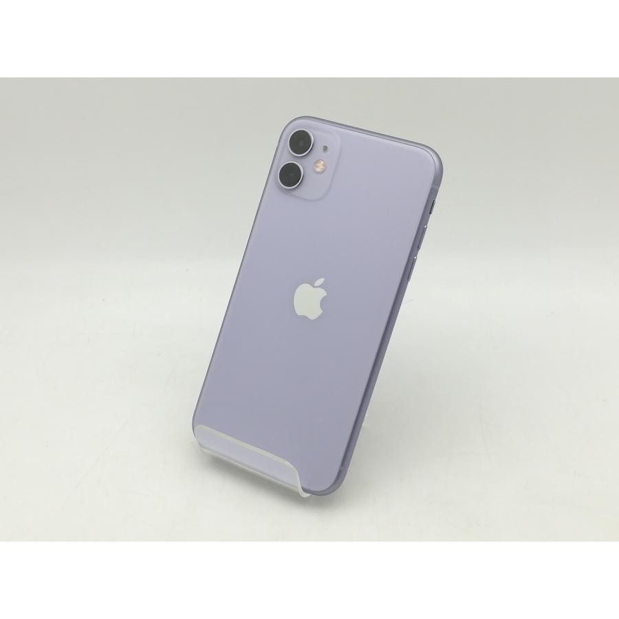 iPhone11 64GB au パープル　simロック解除済み 中古】Apple au 【SIMロック解除済み】 iPhone 11 64GB パープル