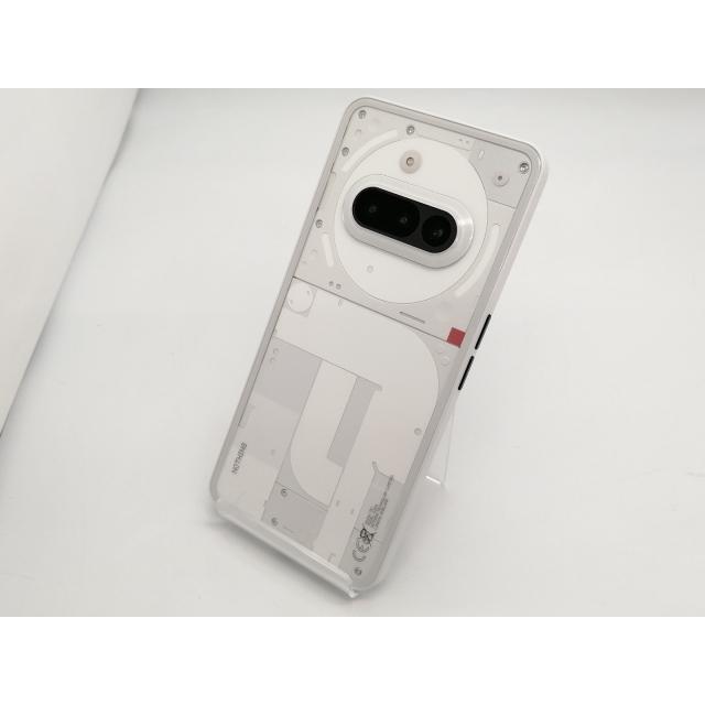 中古】NOTHING 国内版 【SIMフリー】 Nothing Phone (3a) ホワイト 8GB