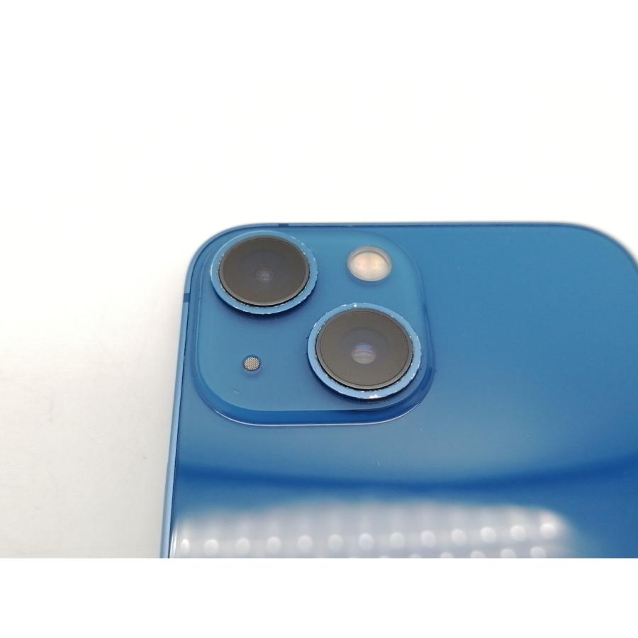 【中古】Apple SoftBank 【SIMフリー】 iPhone 13 mini 256GB ブルー MLJN3J/A【広島本通】保証期間１ヶ月【ランクC】の画像