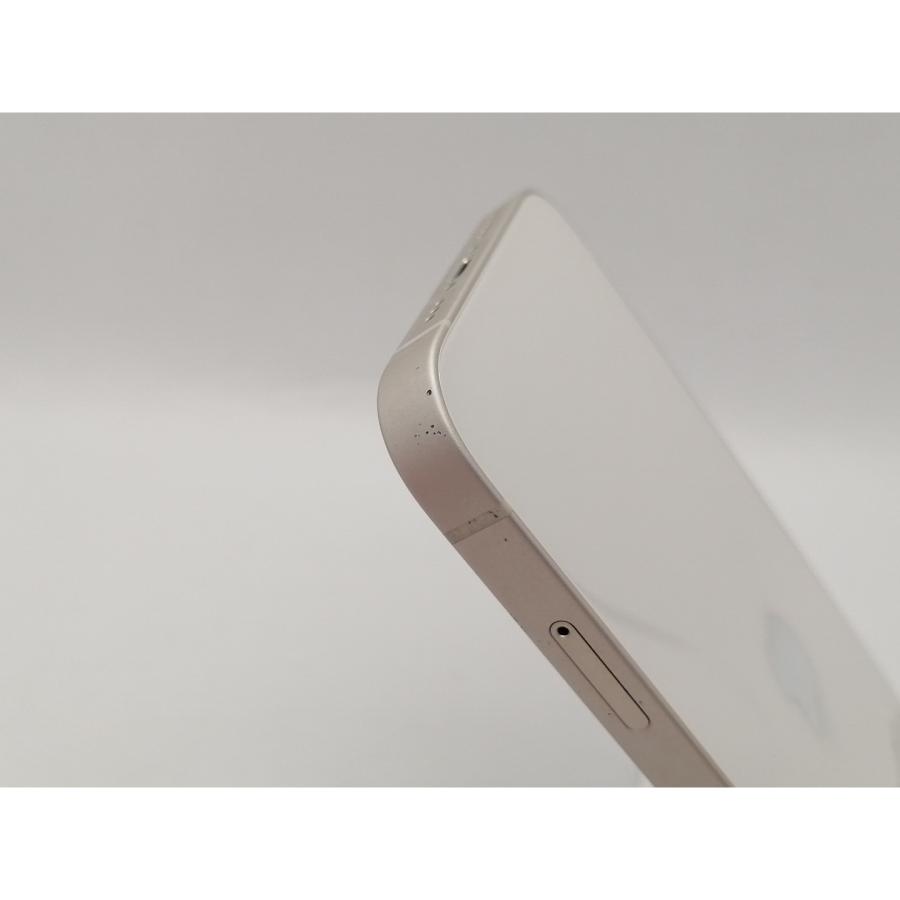 【中古】【赤ロム保証あり】Apple au 【SIMフリー】 iPhone 14 128GB スターライト MPUQ3J/A【広島本通】保証期間１ヶ月【ランクC】の画像