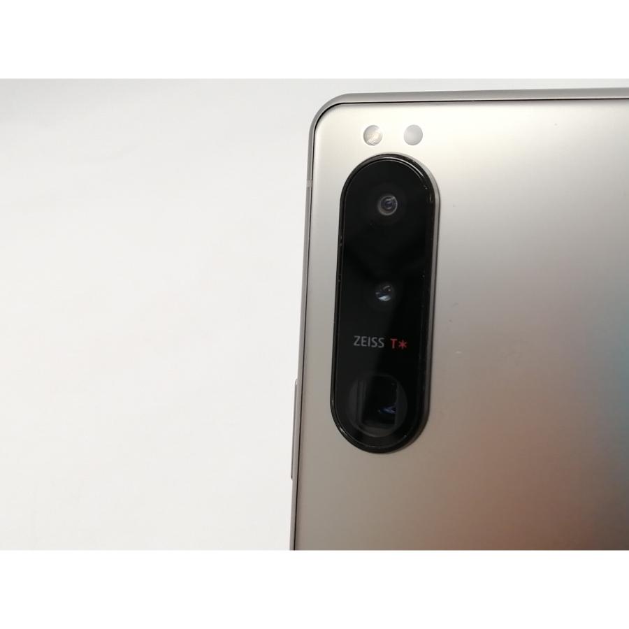 中古】SONY au 【SIMフリー】 Xperia 5 III フロストシルバー 8GB