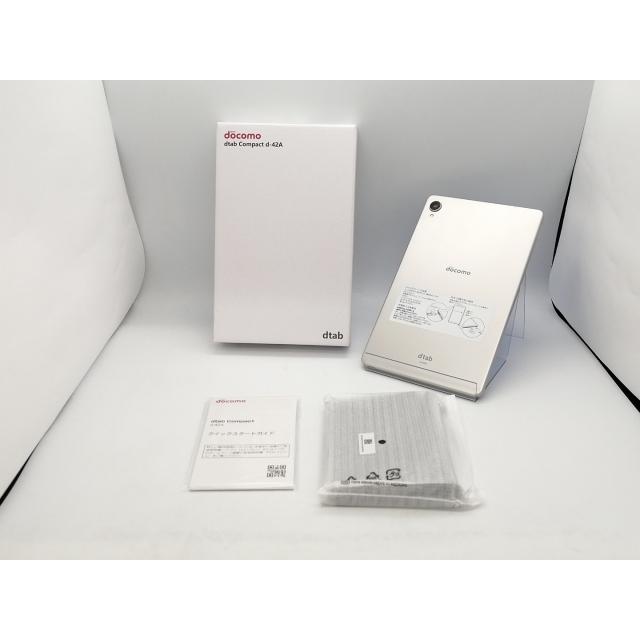 中古】Lenovo docomo 【SIMロックあり】 dtab Compact d-42A ゴールド