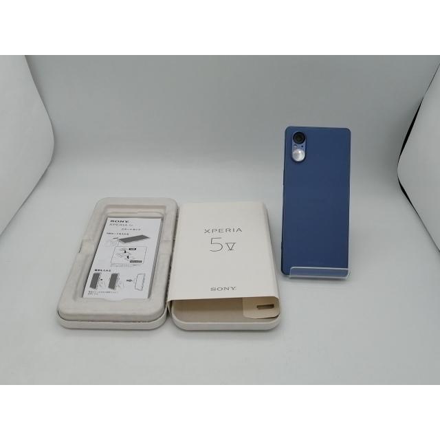中古】SONY 国内版 【SIMフリー】 Xperia 5 V 8GB 256GB ブルー XQ