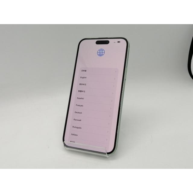 【中古】Apple 国内版 【SIMフリー】 iPhone 15 Plus 256GB グリーン MU0Q3J/A【京都】保証期間１ヶ月【ランクA】の画像