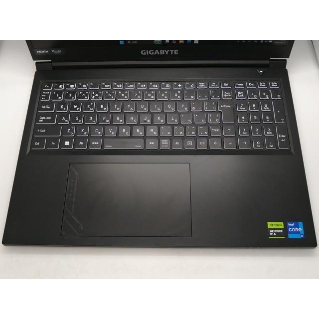 【中古】GIGABYTE GIGABYTE Gaming G6 (2024) MF-H2JP854KP【i7-13620H 16G 1T(SSD) RTX4050 WiFi 16LCD】【広島本通】保証期間１ヶ月【ランクC】の画像