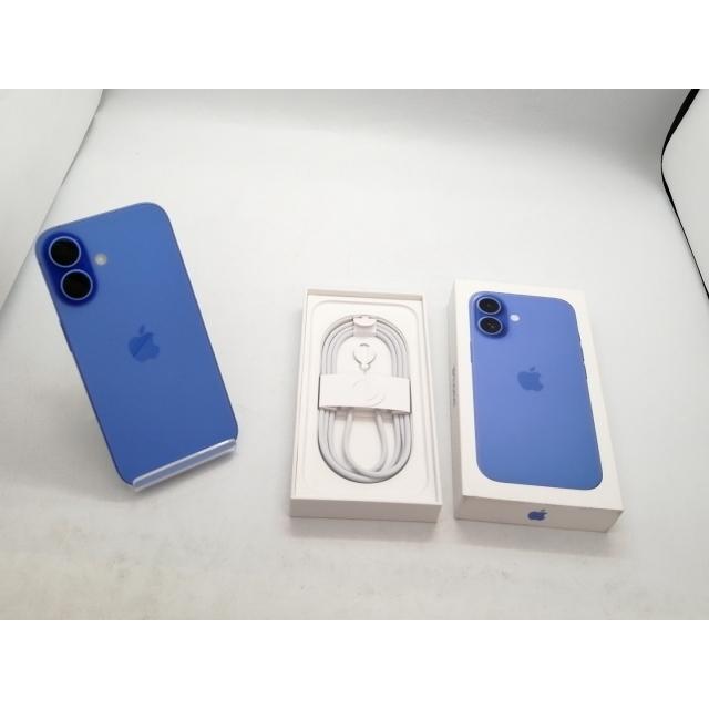 【中古】Apple 国内版 【SIMフリー】 iPhone 16 128GB ウルトラマリン MYDU3J/A【広島本通】保証期間１ヶ月【ランクB】の画像