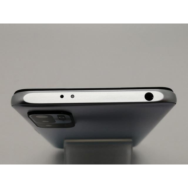 中古】Xiaomi au 【SIMフリー】 Redmi Note 10 JE クロームシルバー