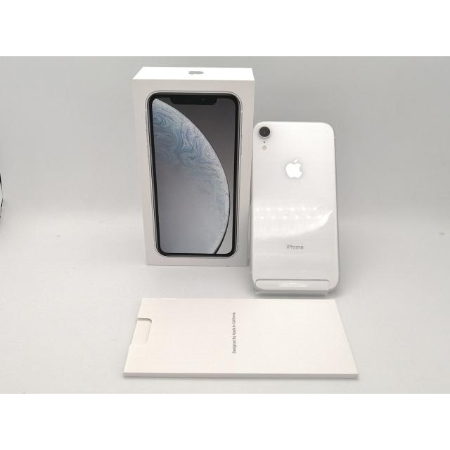 中古】Apple SoftBank 【SIMロック解除済み】 iPhone XR 64GB ホワイト