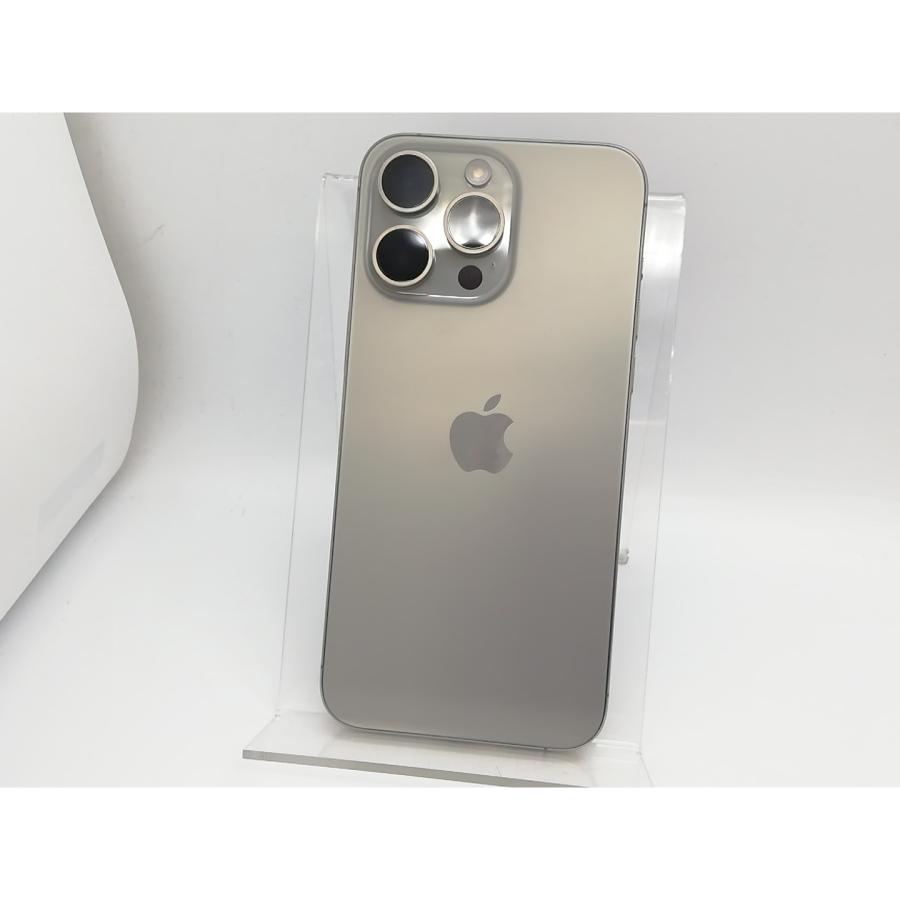 【中古】Apple 国内版 【SIMフリー】 iPhone 15 Pro Max 512GB ナチュラルチタニウム MU6W3J/A【アリオ倉敷】保証期間１ヶ月【ランクA】の画像