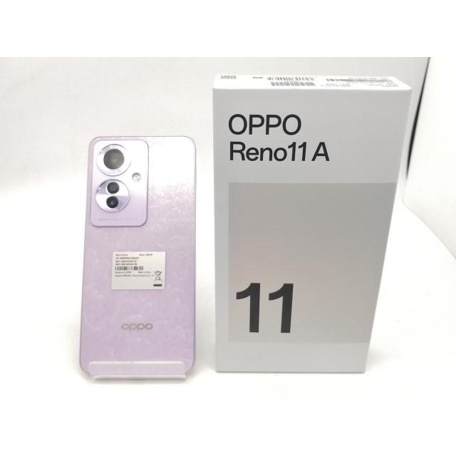 中古】Oppo ymobile 【SIMフリー】 OPPO Reno11 A コーラルパープル