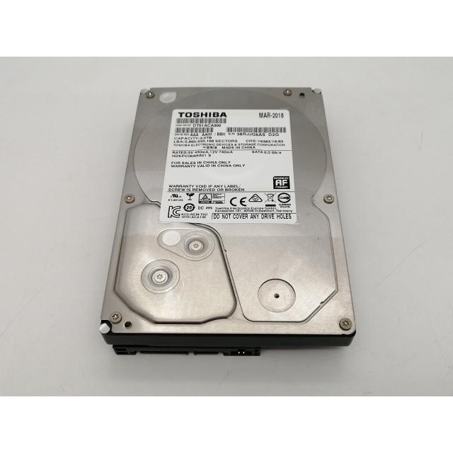中古】TOSHIBA DT01ACA300 3TB/7200rpm/64MB/6Gbps【広島本通】保証