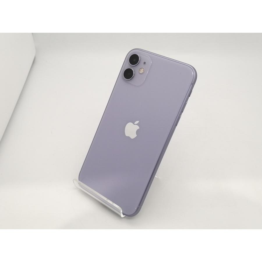 美品 iPhone11 64GB MWLX2J/A パープル SIMロック解除済 中古】Apple SoftBank 【SIMロック解除済み】 iPhone 11 64GB パープル