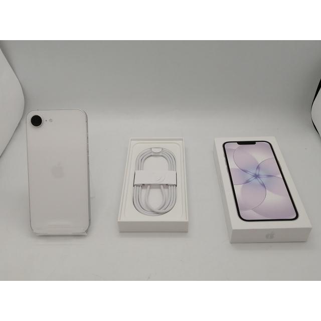 【未使用】Apple docomo 【SIMフリー】iPhone 17e 256GB ホワイト MHRP4J/A【京都】保証期間３ヶ月の画像