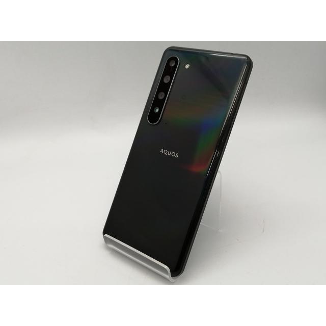 中古】SHARP SoftBank 【SIMロック解除済み】 AQUOS R5G ブラックレイ