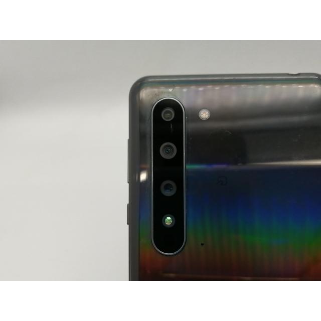 中古】SHARP SoftBank 【SIMロック解除済み】 AQUOS R5G ブラックレイ