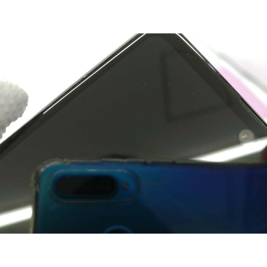 中古】SHARP SoftBank 【SIMロック解除済み】 AQUOS R5G ブラックレイ