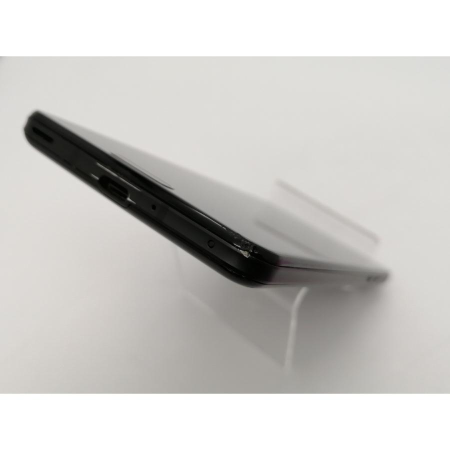 中古】SHARP SoftBank 【SIMロック解除済み】 AQUOS R5G ブラックレイ