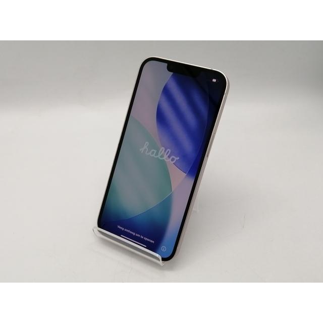 【中古】Apple au 【SIMフリー】 iPhone 13 128GB ピンク MLNE3J/A【三宮駅前】保証期間１ヶ月【ランクB】の画像